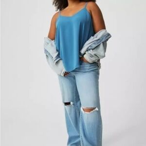 Torrid Blue Camisole Top